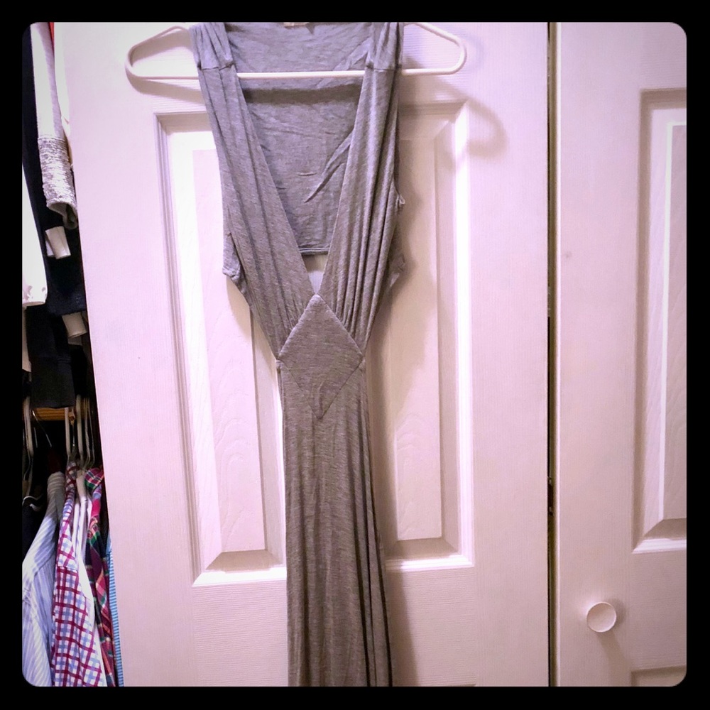 Tobi Grey Maxi Dress